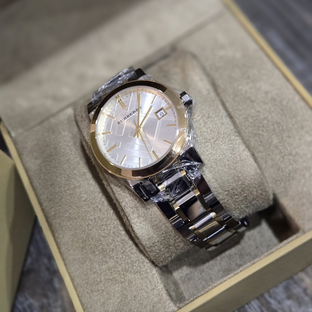 Burberry Gold and Silver Women's Watch